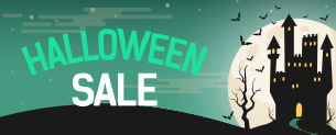 Halloween Sale! Знижки до -50% + додаткова знижка 10%